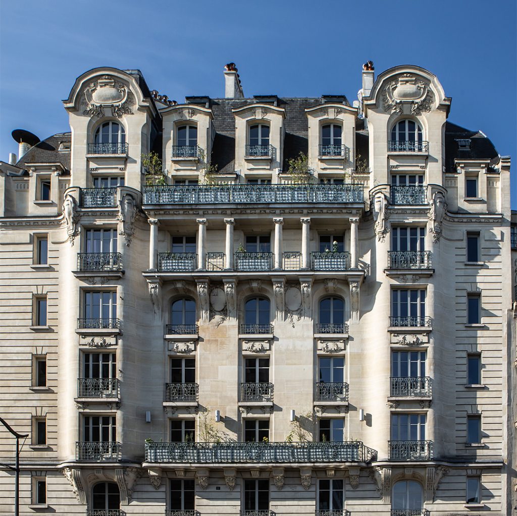 1900s Building Hotel Flanelles Paris 10th arrondissement