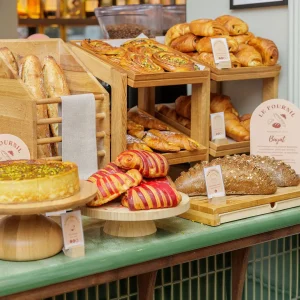 All-you-can-eat breakfast buffet at Café Flanelles, 10th arrondissement, Paris